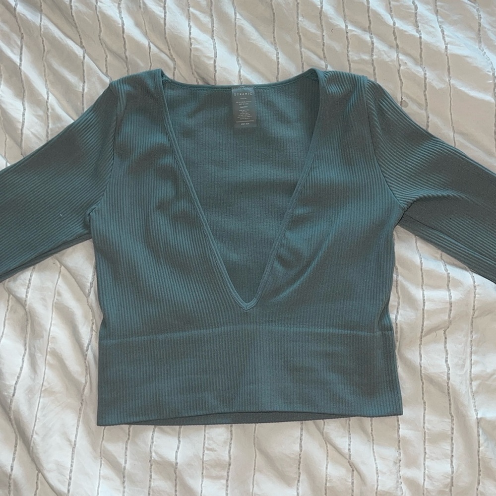 DYNAMIC Ribbed crop top